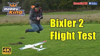 HobbyKing Bixler 2 Powered Glider  Trainer  FPV Plane ESSENTIAL RC FLIGHT TEST UltraHD  4K [upl. by Diane-Marie663]