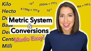 THE METRIC SYSTEM  Metric Unit Conversions  SI Units  Chemistry Unit Conversions [upl. by Fisk]