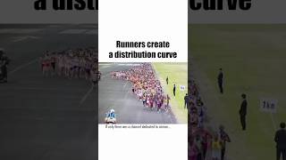 Math Controls EVERYTHING How Runners Create a Distribution Curve [upl. by Anairam]