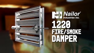 Nailor 1220 FireSmoke Damper Comparison [upl. by Acino]