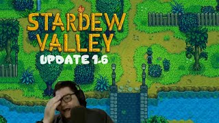 CHUVA ÁCIDA O FIM DO MUNDO NOVIDADES DA ATUALIZAÇÃO 16 DO STARDEW VALLEY 4 [upl. by Obediah]