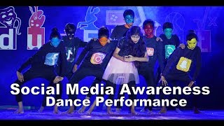 Social Media Awareness Theme Dance l Chanda Public School l EDUFEAST 201920 [upl. by Arema]