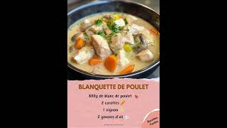 Blanquette de poulet [upl. by Eanyl]