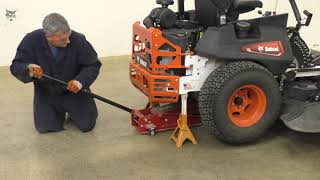 Bobcat ZeroTurn Mower Maintenance HowTo Tutorial [upl. by Longawa]