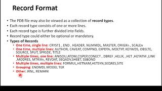 Protein Data Bank PDB File format Part1 in UrduHindi [upl. by Timotheus]