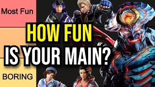 The Most and least Fun Characters In TEKKEN 8  Fun Factor Tier List [upl. by Merrile667]