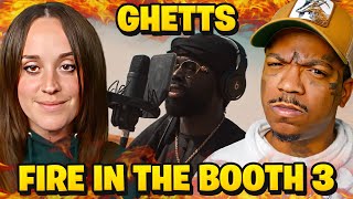 TOO MANY BARS  Ghetts  Fire in the Booth pt3 REACTION [upl. by Katonah]