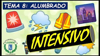 INTENSIVO PERMISO B  TEMA 8 ALUMBRADO [upl. by Briney]