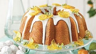 How To Make LemonLime Pound Cake  Southern Living [upl. by Alakim]