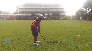 PRACTICE WOODBALL LATIHAN PUKULAN WOODBALL [upl. by Narok]