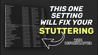 Eliminate FPS Stutters with this ONE SETTING on Windows 1011 [upl. by Madlen]