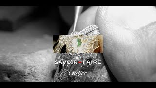 How Cartier jewellery is made the panthers fur  Cartier SavoirFaire [upl. by Columba]