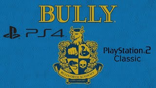 Bully PS2 Classic PS4 Gameplay 1440p [upl. by Gnuh]