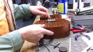 How to Install an Endpin Jack In a Ukulele [upl. by Meredith]