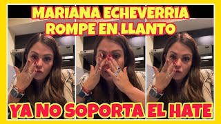 MARIANA ECHEVERRIA YA NO AGUANTA Y ARREMETE CONTRA EL PROGRAMA quotHOYquot 😭 [upl. by Eixam61]