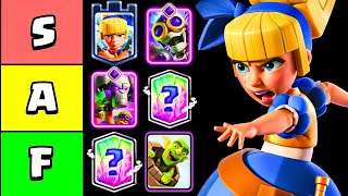 ALL Clash Royale Cards Tier List 2024 [upl. by Eromle]