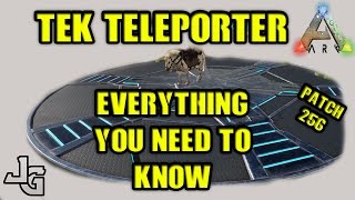 ARK  Tek Teleporter  Everything you need to know  Guide  Patch 256 [upl. by Alphonse]