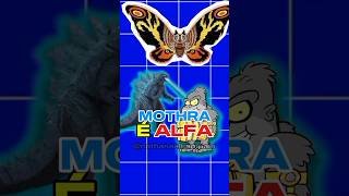 MOTHRA É ALFA godzilla kong godzillaxkongthenewempire shorts [upl. by Beller]