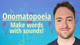 What is Onomatopoeia How to Use Onomatopoeia in English [upl. by Mercedes645]