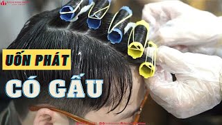 UONTOCDEP  LAYER UỐN PHỒNG TÓC NAM ĐẸP 2021 MHùng BarberSharing [upl. by Fogel]