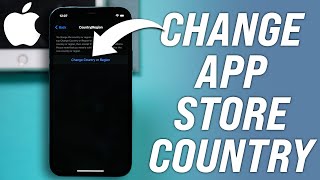 How to Change App Store Country [upl. by Dode919]