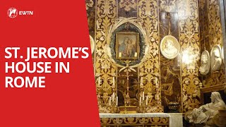 St Jeromes house in Rome amp Hidden Artistic Treasures of the Spada Chapel [upl. by Devonna]