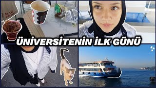 BOĞAZİÇİNDE ÜNİVERSİTENİN İLK GÜNÜ 🥹 [upl. by Amoeji]