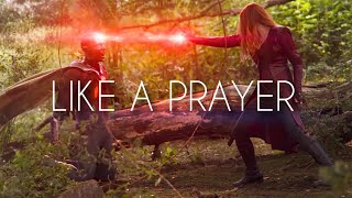 Wanda kills Vision but with quotLike A Prayerquot Choir Version From quotDeadpool amp Wolverine  TheMariuus [upl. by Myo544]