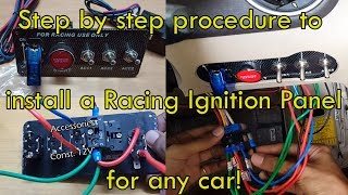 Any Car Racing Ignition Switch Installation  Full Tutorial  The Automotive Student [upl. by Margarethe]