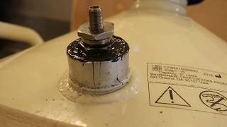 Repairing a Liquid Nitrogen Dewar at home Successfully [upl. by Ardnossak]