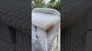 How to easily paint wicker furniture [upl. by Mit]