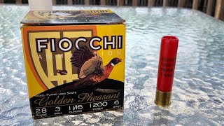 Fiocchi Golden Pheasant 3” 28 Gauge 1 116 Ounce 6 Shot  Breakdown [upl. by Andrien82]