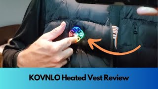 KOVNLO Heated Vest Review [upl. by Addia]