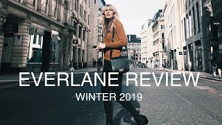 Everlane Review and Try On  Winter 2019  Sustainable Fashion AD [upl. by Llertniuq]