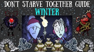 Dont Starve Together Guide Winter Beginners Guide From Day 1 To Winter [upl. by Aniakudo745]