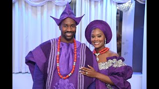 TAYLOR EDWARDS amp DELE POPOOLA TRADITIONAL WEDDING [upl. by Duane471]