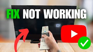 YouTube App Not Working on Toshiba Smart TV QUICK FIX [upl. by Heath]