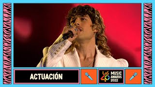 Leo Rizzi  Amapolas  En directo en LOS40 Music Awards 2022 [upl. by Sakovich37]