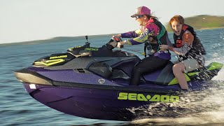 Surprised wife with 2021 Supercharged SeaDoo RXTX 300 [upl. by Intosh]