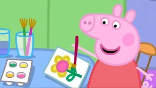 Peppa konstnären  Greta Gris  Tecknat för barn  WildBrain Svenska [upl. by Aramenta950]