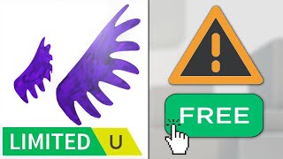 How to get FREE Roblox UGC LIMITEDS ITEMS NOW [upl. by Lienaj]