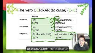 04 stem changing verbs e ie [upl. by Abner]