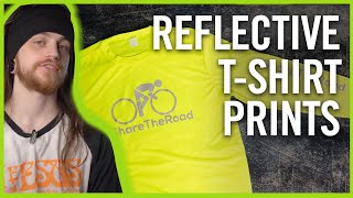 How To Print Reflective Ink TShirts  The Easy Way [upl. by Andra748]