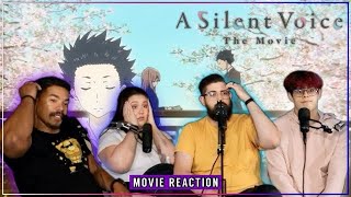 A Silent Voice  Movie Reaction [upl. by Ateuqirne]