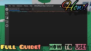 how to use hacks In roblox Full Guide Easy Way [upl. by Retseh]