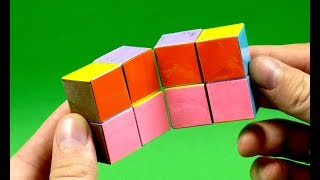 How To Make An INFINITY CUBE Out Of Paper [upl. by Viveca226]