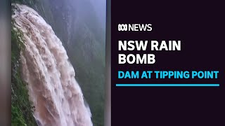 Sydneys Warragamba Dam could spill over as dangerous weather system ploughs south  ABC News [upl. by Attevroc]