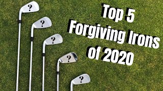 TOP 5 FORGIVING IRONS OF 2020 FOR MID TO HIGH HANDICAP GOLFERS [upl. by Avir]