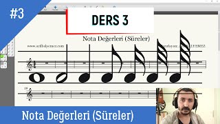 Ders 31 Notaların Değerleri Süreler Kalıplar ve Vuruş Yönleri [upl. by Martell]