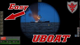 UBOAT  MANUAL TARGETING Part 1 Periscope Tools [upl. by Aila219]